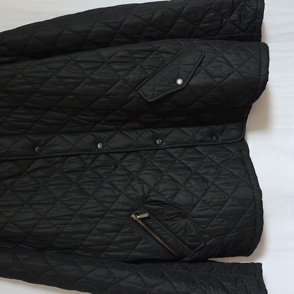Barbour Black Quilted Mens Jacket. Size XXL - Picture 3 of 14